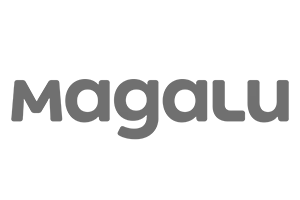 Logo Magalu, cliente Folhetim